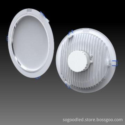 20W recessed led downlight